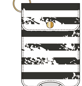 Extreme Fancy Hanging Pouch with Refillable Sanitizer Bottle – Durable, Clip-On Design (2 Colors)