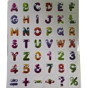 Extreme 42pcs Reusable Magnetic Alphabets & Symbols