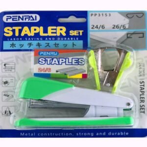 Extreme Stapler Set with Staple pins 24/6 & Staple remover