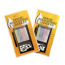Extreme Magic Relighting Candles with Holder