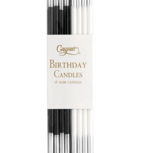 Extreme Candles Black -6 pcs & white 6pcs