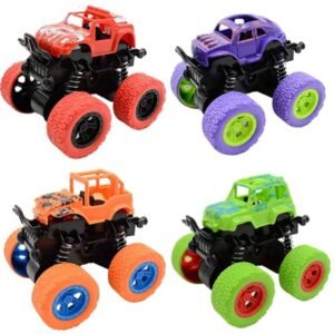 Extreme Speed Car with big wheel 4pcs set -2