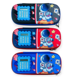 Extreme EVA Pencil Case with Cartoons & Calculator