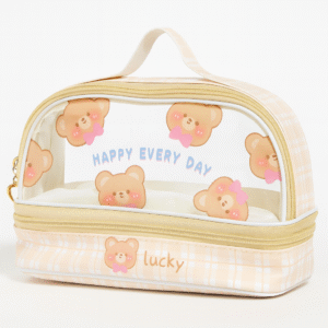 Extreme Transparent Pencil case with Message
