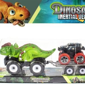 Extreme Kids Toy Dinosaur Vehicle with Trailer