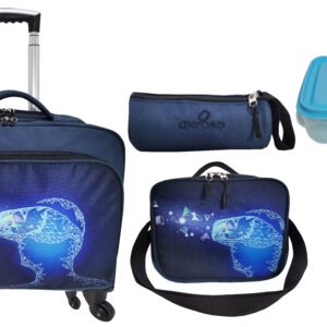 Oxford 4WH Shower 2-Rod Trolley Set (TR LB PC LBWC)