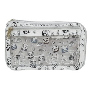 Extreme Very Cute Pencil Case with Brooch & ID Card Holder