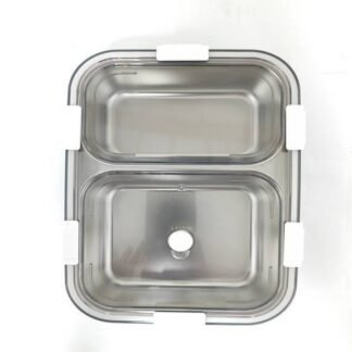 ExtAst Steel Lunch Box with 2 Drawers