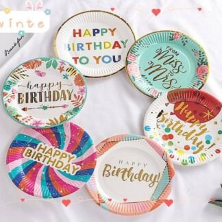 Extreme Happy Birthday Party  Plates -10 pcs