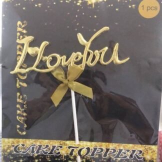 Extreme 'I love you ' cake Topper