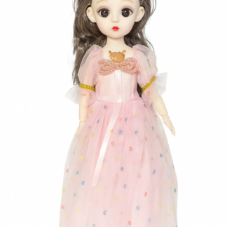 Doll With Fairy Dress, Open Hair With Flower Hairbent