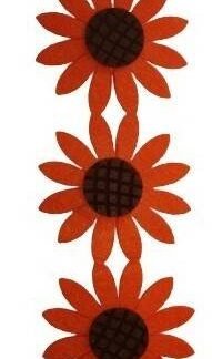 Extreme Felt Flower Strip – 95cm x 7.5cm