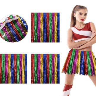 Extreme Party foil fringe Skirt
