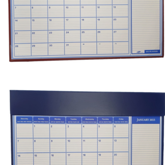 Extreme 2023 PVC PU Desktop Planner – English, 33.5cm x 48.5cm