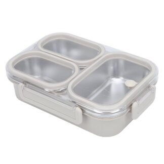 Extreme Steel Lunch Box – Leak-Proof with 3 Compartments