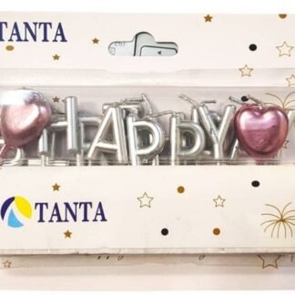 Extreme Happy Birthday banner Candles