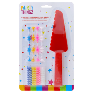 Extreme Happy Birthday Candles with Holder & sparkling