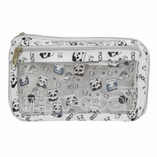 Extreme Very Cute Pencil Case with Brooch & ID Card Holder